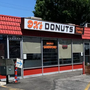 the front of the store
