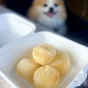 Pão de Queijo: Brazilian Cheese Bread (outdoor seating only)