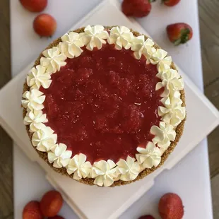 Strawberry cheesecake