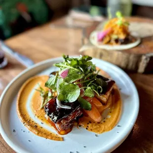 Pork Belly** and Short Rib**