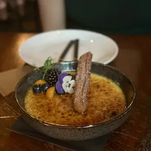 Crème Brûlée de Calabaza**