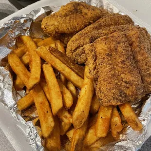 Mac Fried Fish (3 pc with fries)