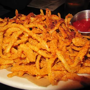 Chili Rubbed Onion Strings