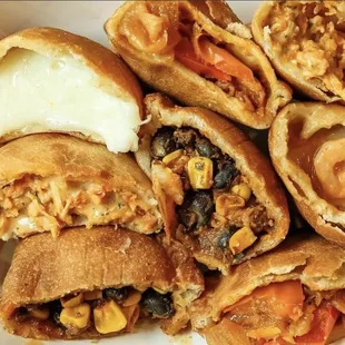 Come and try our empanadas 25 different flavors