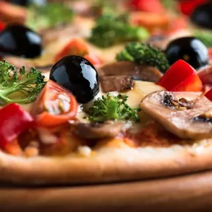 food, pizza