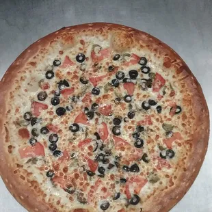 pizza, food