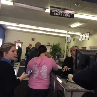 The "appt" line... Where having an appt means nothing.