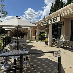 The patio is ready for Spring!!