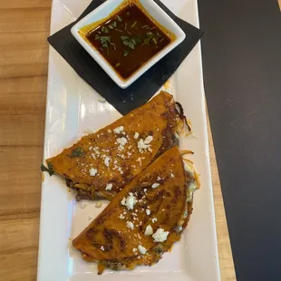 Taco Tuesdays. Yummy.  2 for $9. A great deal