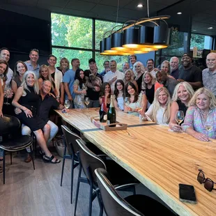 Always a blast in the private room.