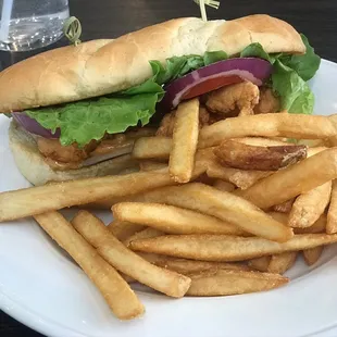 Po'Boy with French Fries