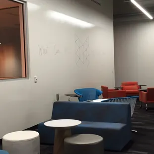 More upstairs meeting areas - dry erase walls throughout the facility