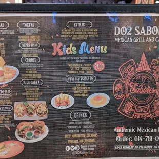 Updated menu in the works (Dec. 14th 21&apos;)