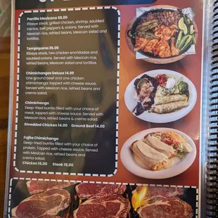 New menus (May 2024) More specials