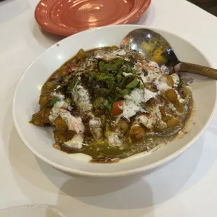 Aloo tiki chaat