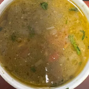 Doaba&apos;s chole which looks like piss