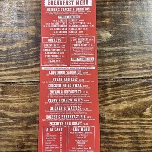 Dobbers is now serving breakfast on the weekends from 7-10 am.