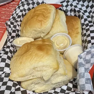 Complimentary rolls