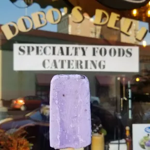 Magnolia&apos;s ube popsicles