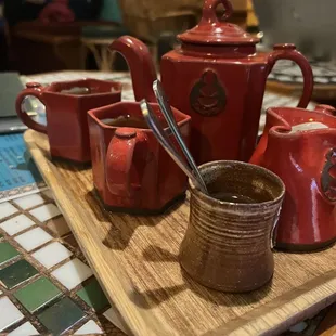 Pot of Chai Tea