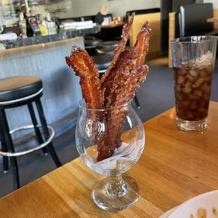 Bacon appetizer aka Our Famous Candied Bacon