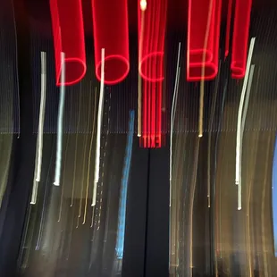 Signage inside