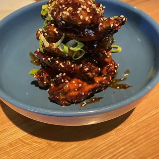 Oven Roasted Teriyaki Chicken Wings