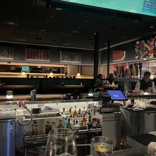 View from bar