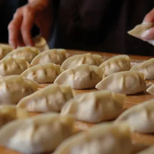 Shanghai Dumplings: hand-made steamed pork &amp; ginger dumplings