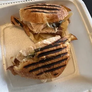 Turkey Bacon Pepper Jack Sandwich