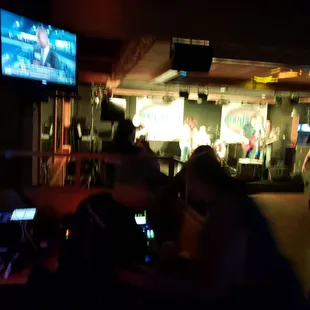 Band called Country Charm from Andover Ohio very good lead singers had a great time. Good  night.