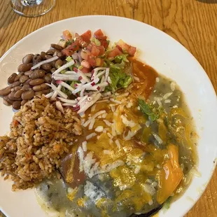Blue Corn Chicken Enchiladas
