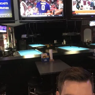 a man sitting at a bar
