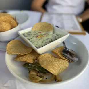 The queso is exceptionally good.