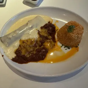 Verde Chicken Enchiladas