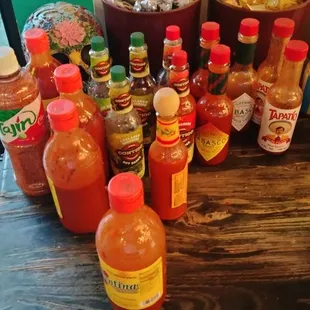 Hot sauces