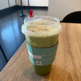 Iced Matcha Latte