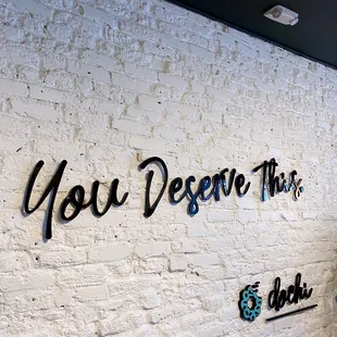 You deserve this!