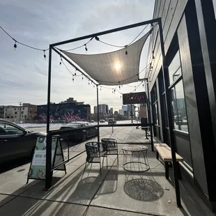 Outdoor seating