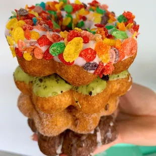 Cereal, Fruity Pebbles, Oreo, matcha Oreo, churro, ube