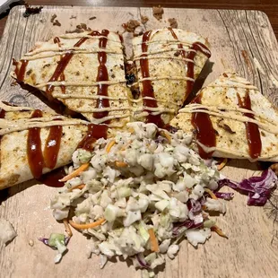 Bbq quesadilla