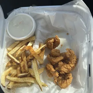 Fried shrimp