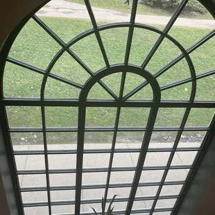 Beautiful window and view!
