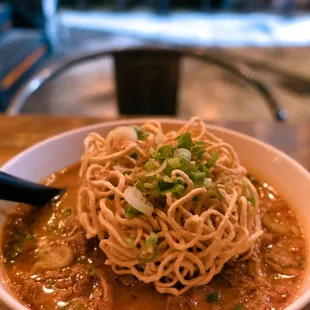 Chiang Mai Noodles: $18; $19.60 with tax