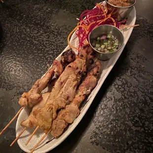 Chicken satay