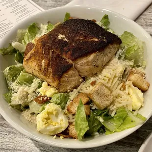 Salmon Caesar Salad