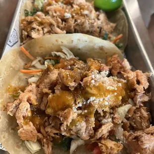 Smokin Salmon Taco