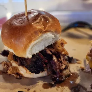 Brisket slider