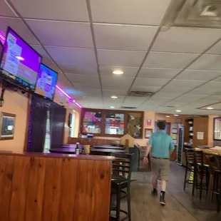 Entrance near inside bar