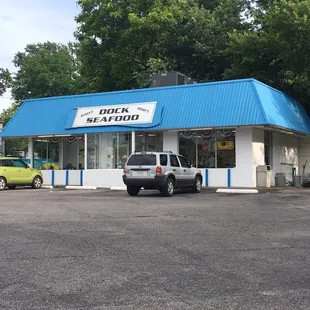 Located across (catty-cornered) from Arni's on State Street.